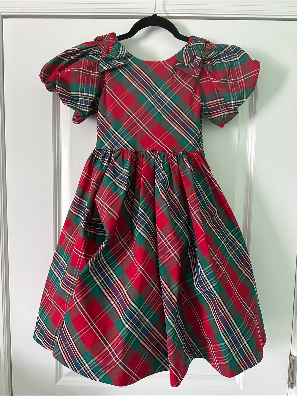 Janie and Jack tartan dress